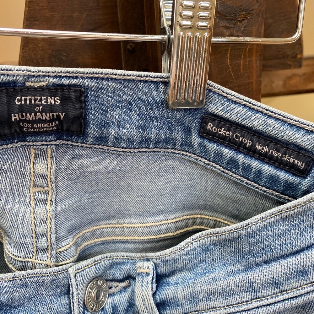 Citizens of Humanity Rocket Crop High Rise Skinny